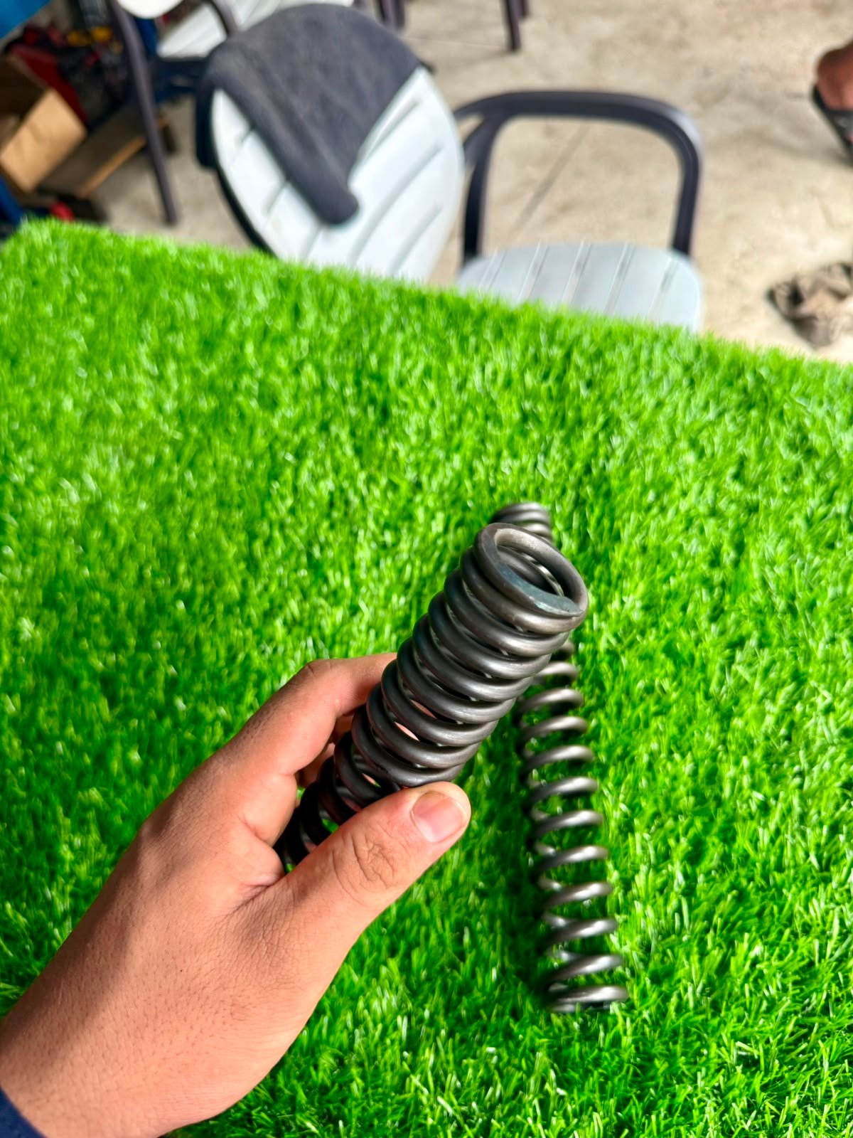 Honda CD70 Back Shock Spring Loading – Genuine Heavy Duty